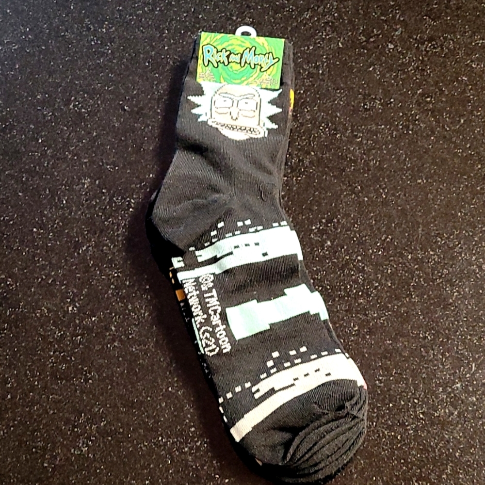 Rick & Morty Crew Socks